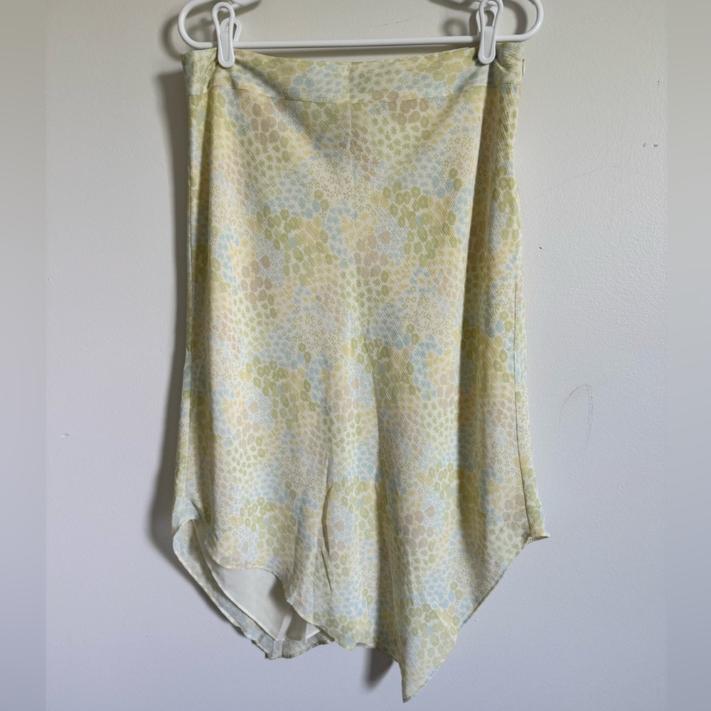 Axcess by Liz Claiborne Asymmetrical Floral Midi Skirt, Size 10